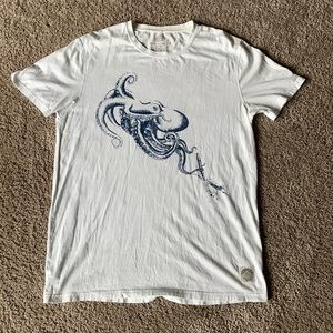 Tori Richard Octopus Ink 100% Cotton shirt.